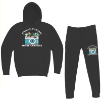 When Life Gets Blurry Adjust Your Focus  Camera Photography T Shirt Hoodie & Jogger Set | Artistshot