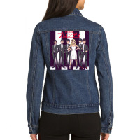 Parallel Anime Ladies Denim Jacket | Artistshot