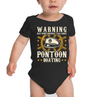 Talk About Pontoon Boating  Boat Captain Pontoon T Shirt Baby Bodysuit | Artistshot