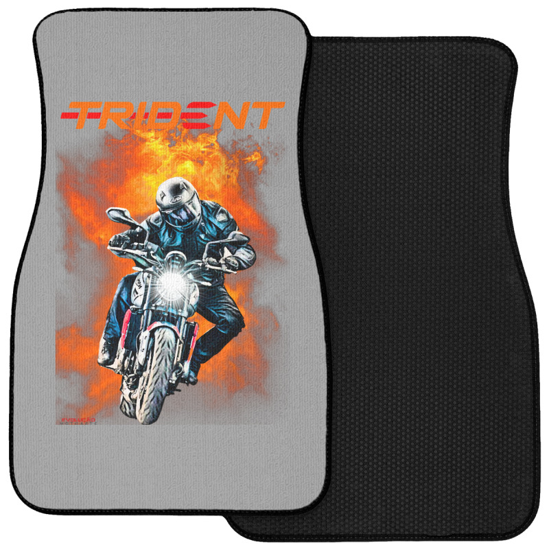 Trident 660 Fire Rider Front Car Mat | Artistshot