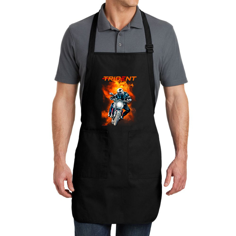 Trident 660 Fire Rider Full-length Apron | Artistshot