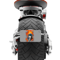 Trident 660 Fire Rider Motorcycle License Plate | Artistshot