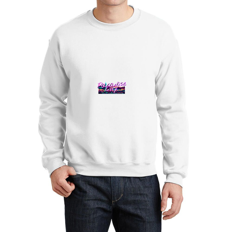 Neon City Crewneck Sweatshirt by Top Eagle | Artistshot