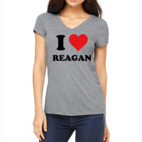 I Heart Reagan First Name I Love Personalized Stuff T Shirt Women's V-neck T-shirt | Artistshot