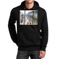 Horse And Buggy Paris Boulevard Impressionism Camille T Shirt Unisex Hoodie | Artistshot