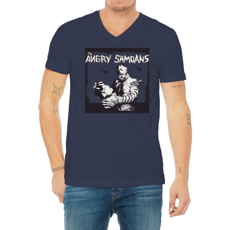 The Angry Samoans V-Neck Tee by tpimpflocke5 | Artistshot