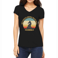 Hot Trend Vintage Retro Chess King Women's V-neck T-shirt | Artistshot