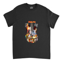 Marillion Guitar Signatures Classic T-shirt | Artistshot