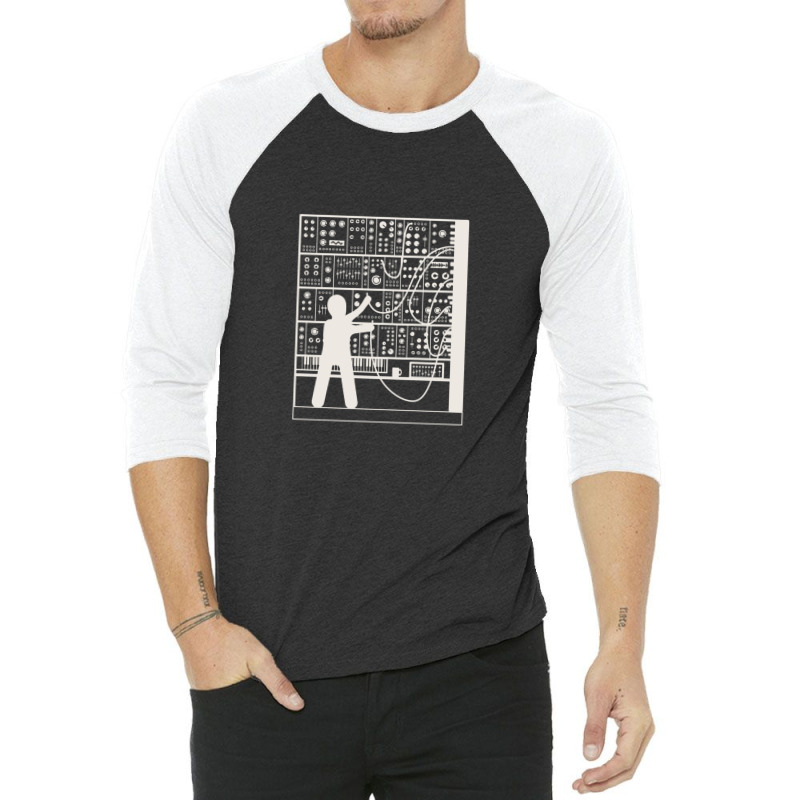 Modular Synthesizer Lover 3/4 Sleeve Shirt | Artistshot