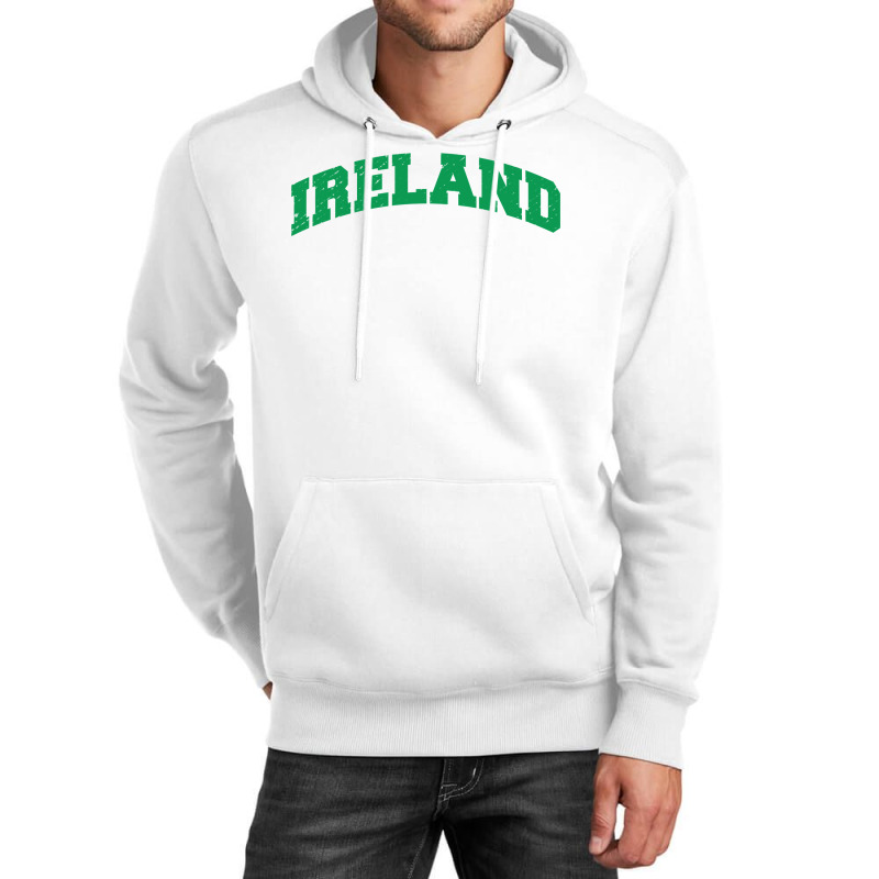 Varsity College Style Ireland Sweatshirt Unisex Hoodie | Artistshot