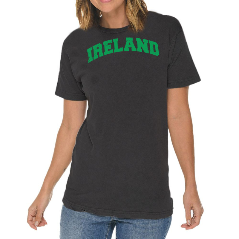 Varsity College Style Ireland Sweatshirt Vintage T-shirt | Artistshot