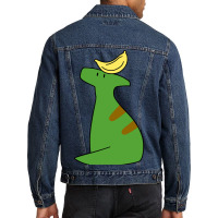 Banana Hadrosaurid Men Denim Jacket | Artistshot