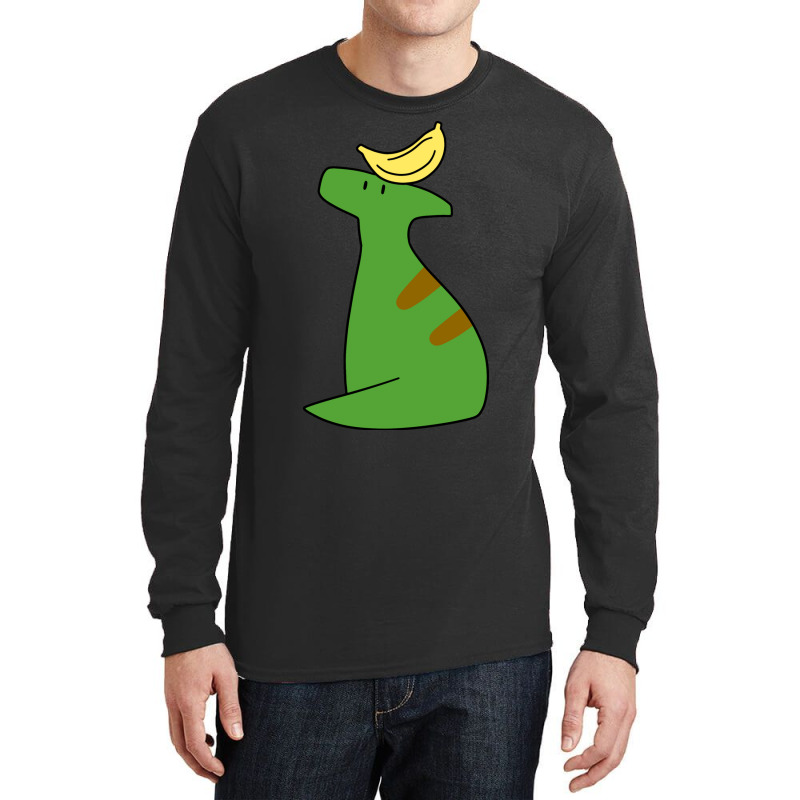 Banana Hadrosaurid Long Sleeve Shirts | Artistshot