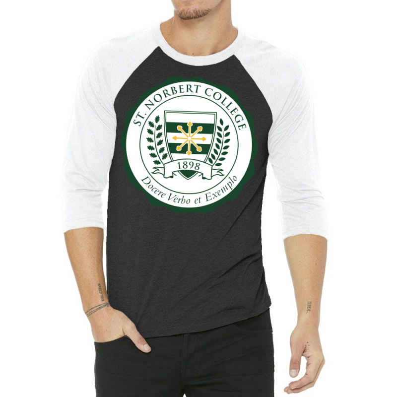 St Norbert College 3/4 Sleeve Shirt by basomalang | Artistshot