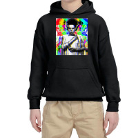 Trending Kaleidoscopic Bride Of Frankenstein Youth Hoodie | Artistshot