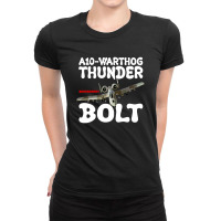 A10 Warthog Thunder Bolt For Dark Ladies Fitted T-shirt | Artistshot