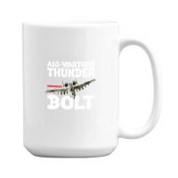 A10 Warthog Thunder Bolt For Dark 15 Oz Coffee Mug | Artistshot