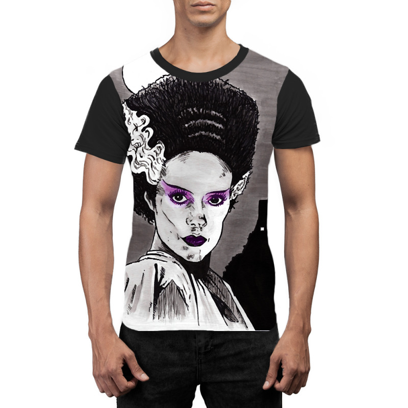 Limited Edition Bride Of Frankenstein (3) Graphic T-shirt by michealyoungerlk01 | Artistshot