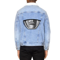 Hot Trend Mighty Morphin Power Mask Black Unisex Sherpa-lined Denim Jacket | Artistshot