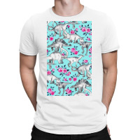 Dinosaurs And Roses T-shirt | Artistshot