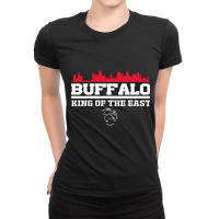 Limited Edition Buffalo King Of The East Ladies Fitted T-shirt | Artistshot