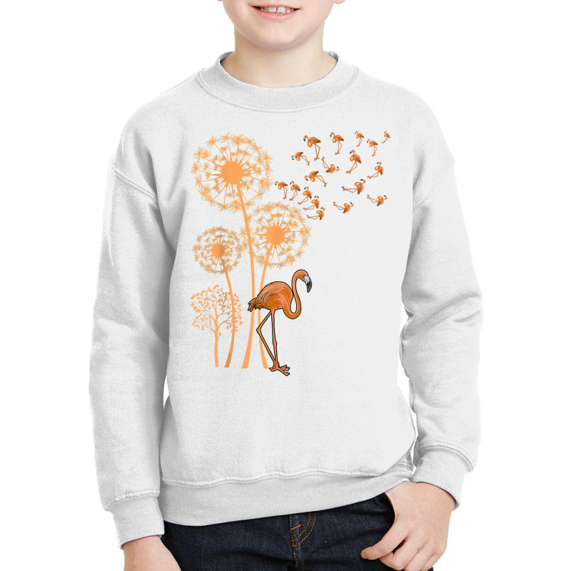 Melanin Dandelion Flamingo Black History Month Cute Blm Bird T Shirt Youth Sweatshirt by alph0r9bang | Artistshot