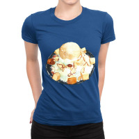 Korean Shaved Ice Bingsu ,korean Almond Vanilla Bingsu Ice Cream Ladies Fitted T-shirt | Artistshot