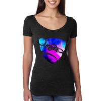 Galazy Color Rocket League Women's Triblend Scoop T-shirt | Artistshot