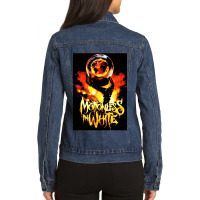 Hand Fire Motionless Ladies Denim Jacket | Artistshot