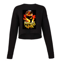 Hand Fire Motionless Cropped Sweater | Artistshot