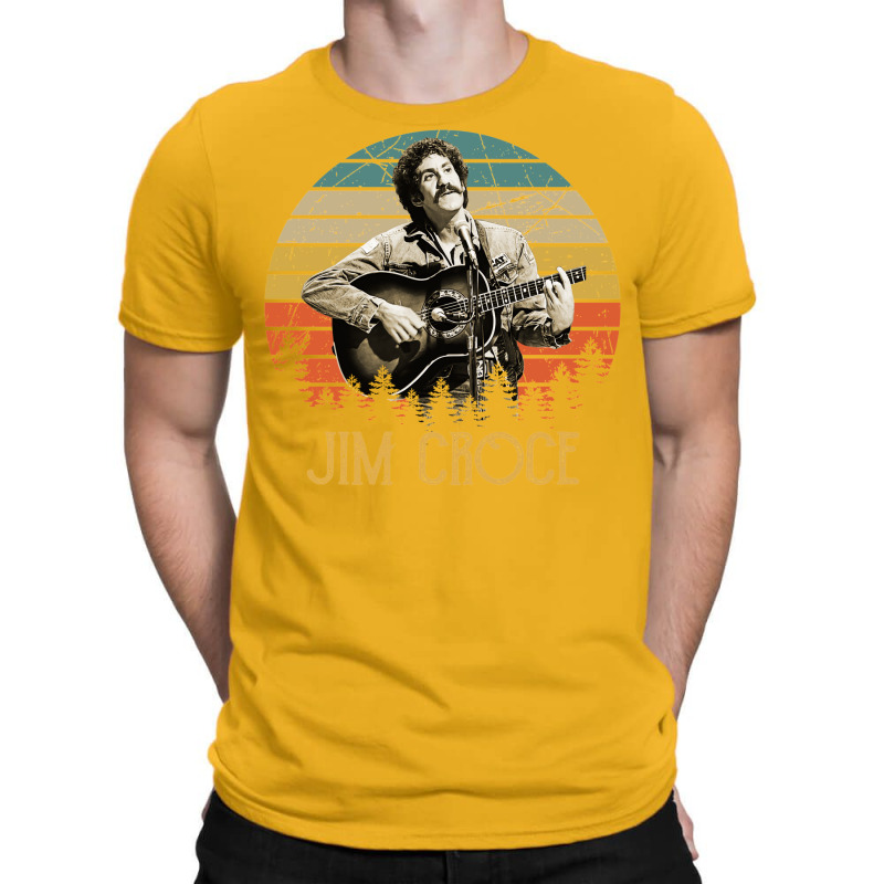 Retro Vintage Jim Folk Croce T-shirt | Artistshot