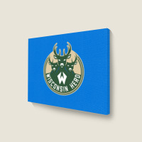 The Wisconsin Herd Landscape Canvas Print | Artistshot