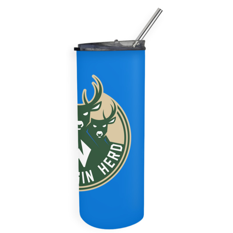 The Wisconsin Herd Skinny Tumbler | Artistshot