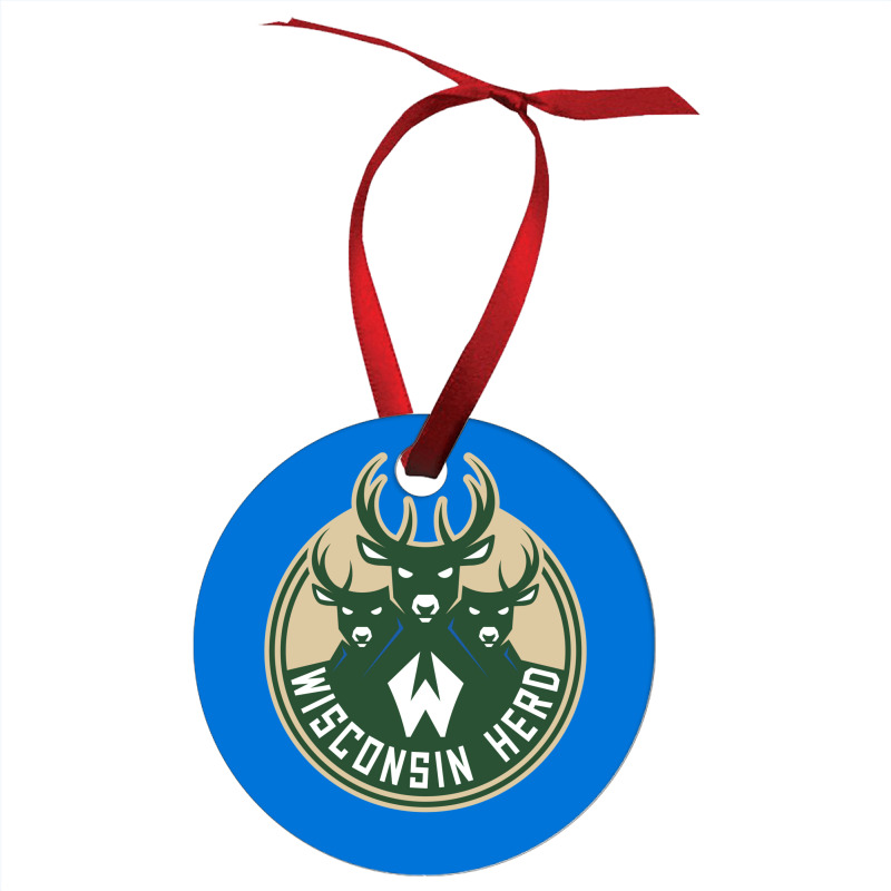 The Wisconsin Herd Ornament | Artistshot