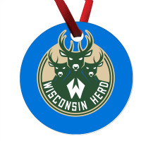 The Wisconsin Herd Ornament | Artistshot