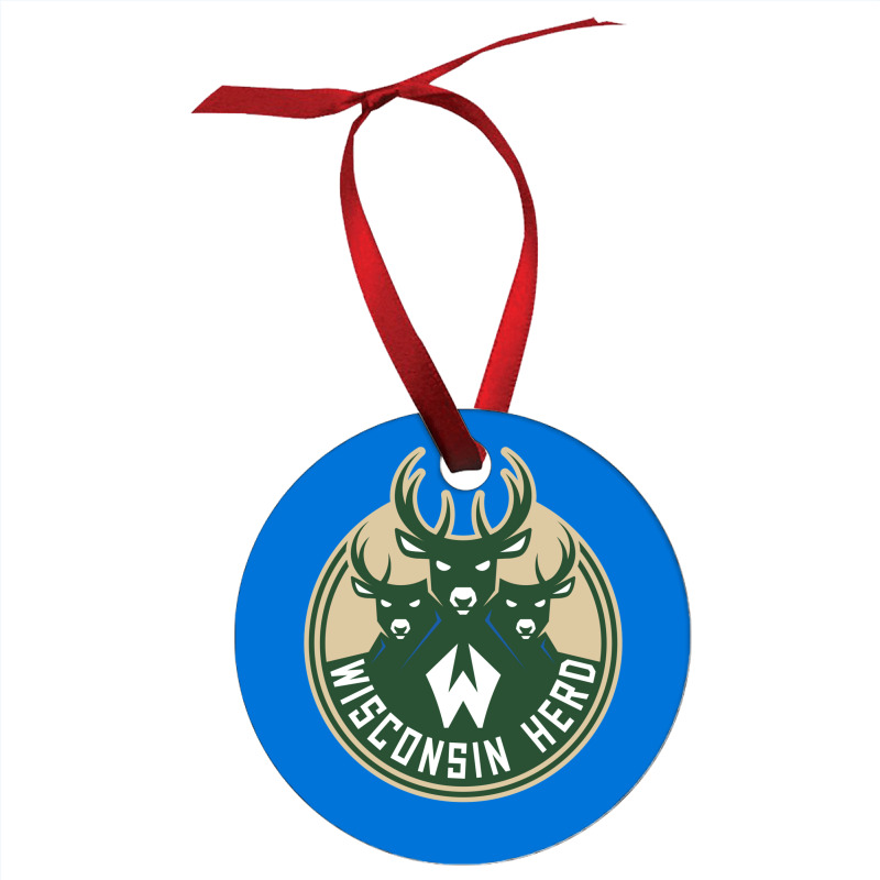 The Wisconsin Herd Ornament | Artistshot