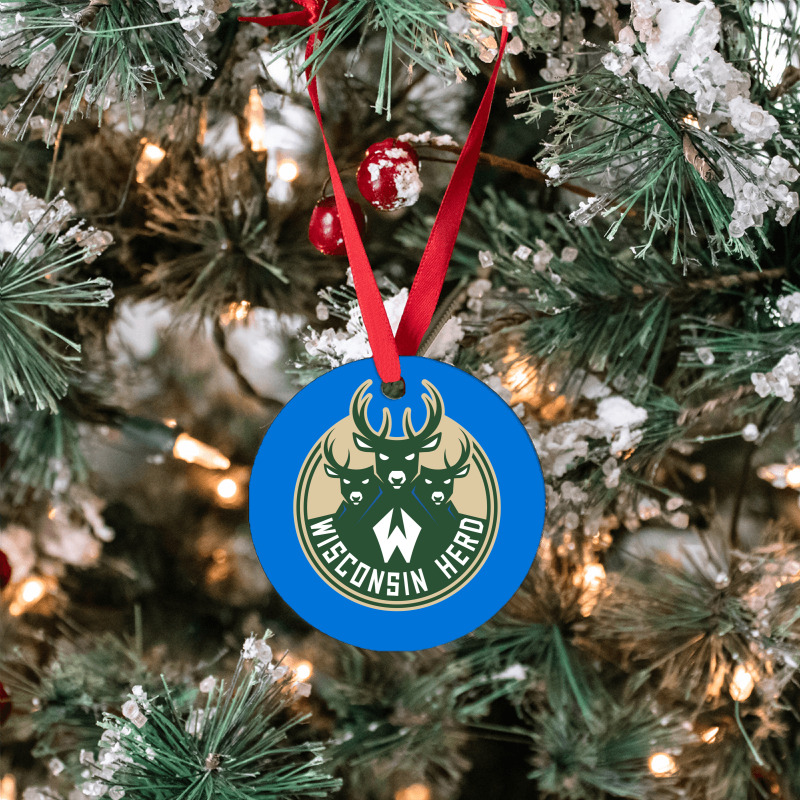 The Wisconsin Herd Ornament | Artistshot