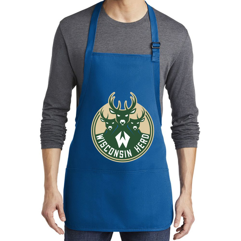 The Wisconsin Herd Medium-length Apron | Artistshot