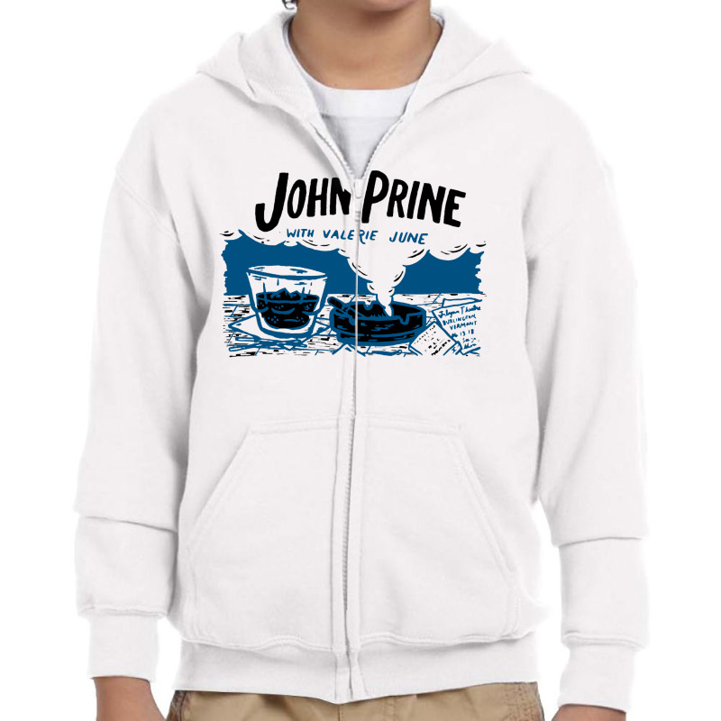 Prine Vintage Youth Zipper Hoodie | Artistshot