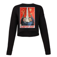 Sino Soviet Propaganda Cropped Sweater | Artistshot