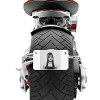 Haerin Newjeans 4 Motorcycle License Plate | Artistshot