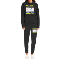 What Part Of Dont You Understand Hockey Goalie Ice Sport Hoodie & Jogger Set | Artistshot