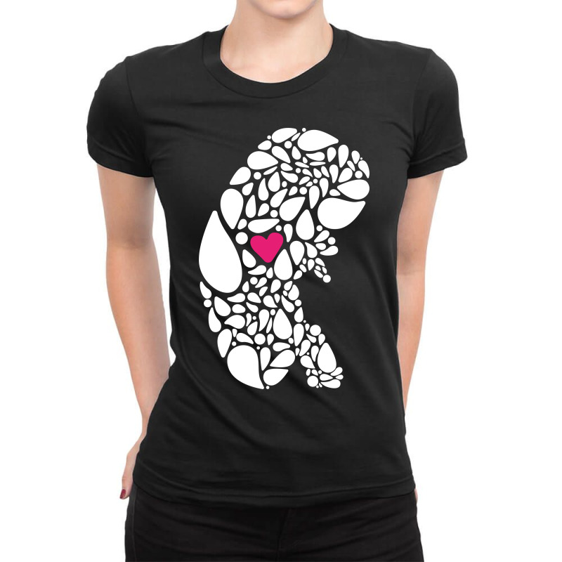 First Heartbeat Ladies Fitted T-shirt | Artistshot