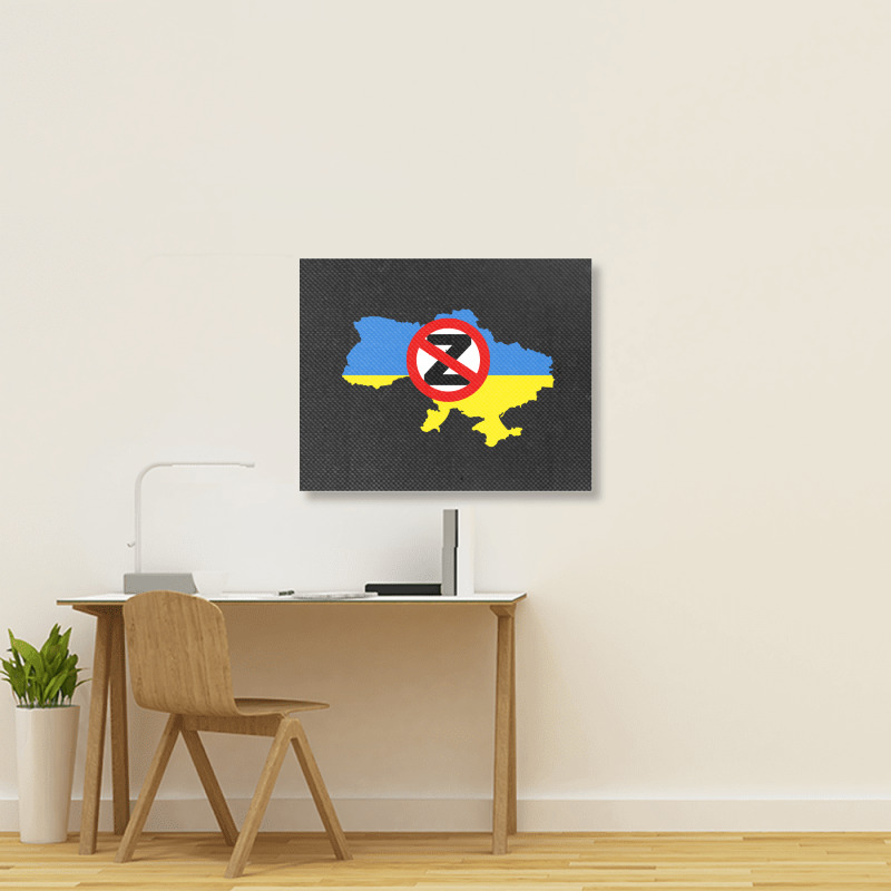 Support Stop War Landscape Canvas Print | Artistshot