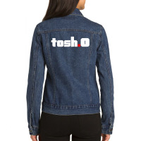 Tosh O Comedy Central Ladies Denim Jacket | Artistshot