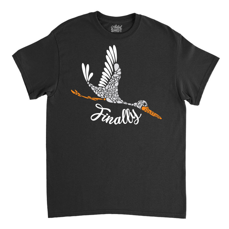 Stork Classic T-shirt by DUKA | Artistshot