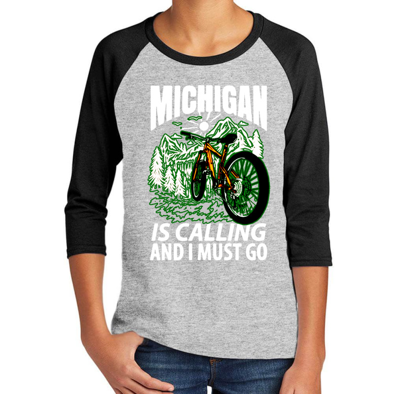 Regalo Michigan Travels Pod Youth 3/4 Sleeve | Artistshot