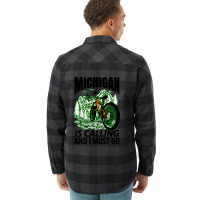 Regalo Michigan Travels Pod Flannel Shirt | Artistshot