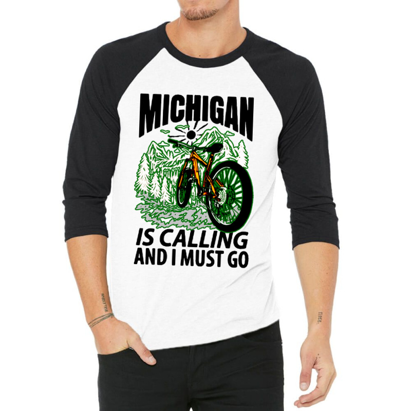 Regalo Michigan Travels Pod 3/4 Sleeve Shirt | Artistshot