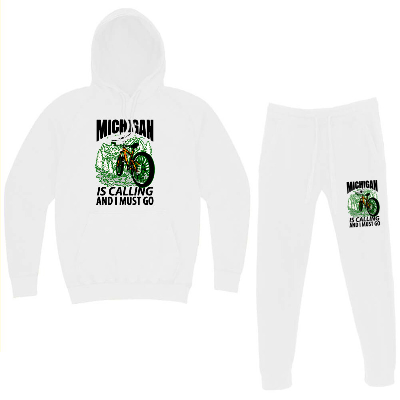 Regalo Michigan Travels Pod Hoodie & Jogger Set | Artistshot